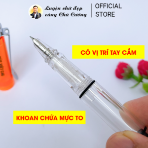 Bút Việt C46 Calligraphy ngòi lá tre nhỏ | Thanh Đậm rõ - Ảnh 5