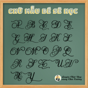 Dạy Bé Viết Chữ Hoa Sáng Tạo Đơn Giản mẫu 1 (Đọc Kỹ Mô Tả) - Ảnh 7