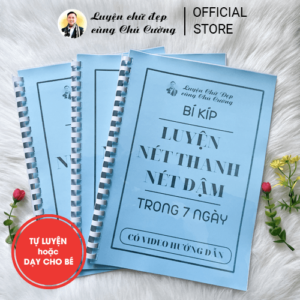 Bí Kíp Luyện Nét Thanh Nét Đậm trong 7 ngày cùng Chú Cường (đọc kỹ mô tả) - Ảnh 9