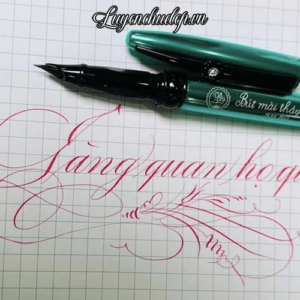 SH080 Bút Lá Tre Thầy Ánh Viết Chữ Cỡ Nhỏ - Ảnh 2