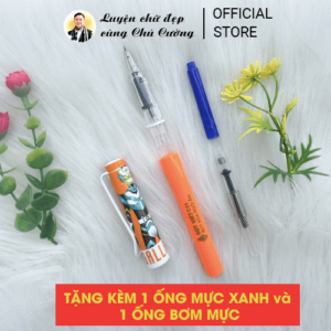 Bút Mực Xoá Được Bút Việt C11 mẫu Siêu Nhân Cam (bút không có mực) - Ảnh 3