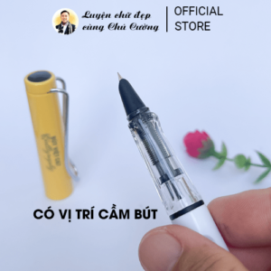 Bút Việt C67 Calligraphy ngòi lá tre nhỏ | Thanh Đậm rõ - Ảnh 3