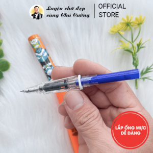 Bút Mực Xoá Được Bút Việt C11 mẫu Siêu Nhân Cam (bút không có mực) - Ảnh 4