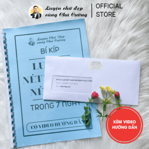 Bí Kíp Luyện Nét Thanh Nét Đậm trong 7 ngày cùng Chú Cường (đọc kỹ mô tả) - Ảnh 5