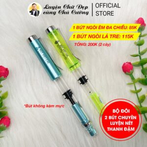 2 bút chuyên luyện nét thanh nét đậm | TẶNG Bí Kíp Luyện Nét Thanh Nét Đậm (đọc kỹ mô tả) - Ảnh 8