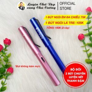 2 bút chuyên luyện nét thanh nét đậm | TẶNG Bí Kíp Luyện Nét Thanh Nét Đậm (đọc kỹ mô tả) - Ảnh 9