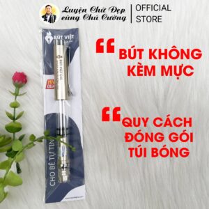 Bút Việt C46 Thanh Đậm Không Gai | Dành Cho Người Mới Rèn Chữ (đọc kỹ mô tả) - Ảnh 4
