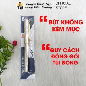 Bút Việt C58 Thanh Đậm Không Gai | Dành Cho Người Mới Rèn Chữ (đọc kỹ mô tả) - Ảnh 3