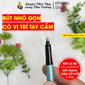 Bút Việt C41 Calligraphy | Bút Lá Tre viết nâng cao nét thanh đậm rất đẹp cỡ chữ 1 ô li (đọc kỹ mô tả) - Ảnh 3