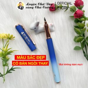 Bút Việt C51 Calligraphy | Bút Lá Tre viết nâng cao nét thanh đậm rất đẹp cỡ chữ 1 ô li (đọc kỹ mô tả) - Ảnh 5