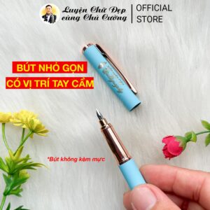 Bút Việt C51 Calligraphy | Bút Lá Tre viết nâng cao nét thanh đậm rất đẹp cỡ chữ 1 ô li (đọc kỹ mô tả) - Ảnh 3