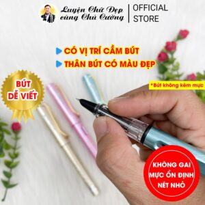 Bút Việt C58 Thanh Đậm Không Gai | Dành Cho Người Mới Rèn Chữ (đọc kỹ mô tả) - Ảnh 2