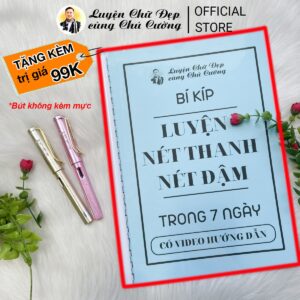 2 bút chuyên luyện nét thanh nét đậm | TẶNG Bí Kíp Luyện Nét Thanh Nét Đậm (đọc kỹ mô tả) - Ảnh 3