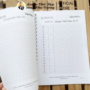 Lộ Trình Luyện Chữ Đẹp (cuốn 2) Hướng Dẫn Cách Viết Chữ Hoa Chuẩn (đọc kỹ mô tả) - Ảnh 4
