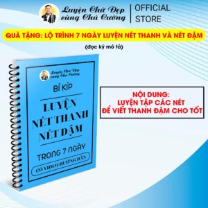 2 bút chuyên luyện nét thanh nét đậm | TẶNG Bí Kíp Luyện Nét Thanh Nét Đậm (đọc kỹ mô tả) - Ảnh 7