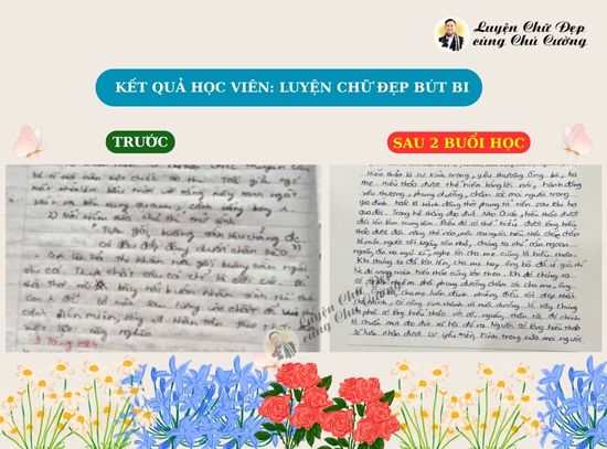 Luyện viết bằng bút bi
