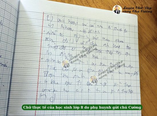Luyện chữ đẹp bút bi mất thời gian bao lâu