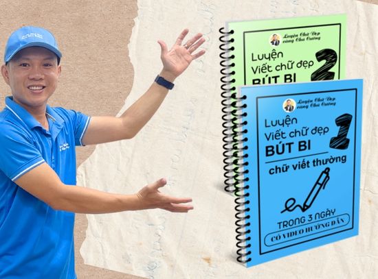 Luyện chữ viết bút bi chỉ sau 2 buổi học