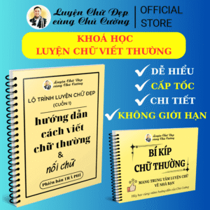 Bộ đôi tài liệu luyện chữ viết thường