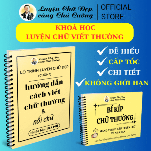 Bộ đôi tài liệu luyện chữ viết thường
