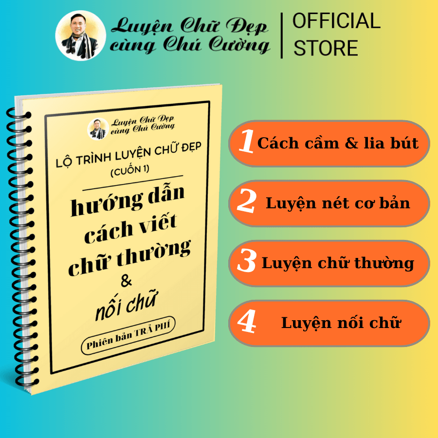 Giáo trình luyện chữ thường