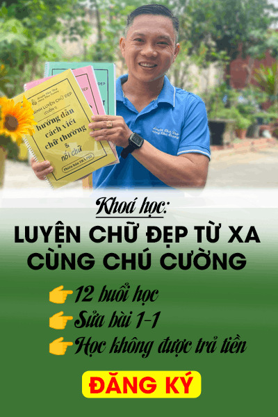 Store luyện chữ đẹp cùng chú Cường trên Shopee