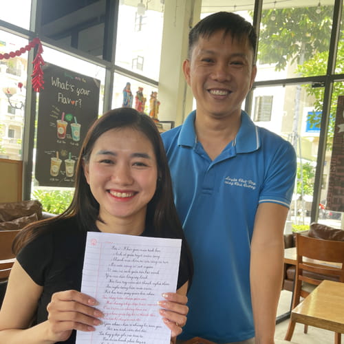 Góc Học Viên Luyện Chữ Đẹp
