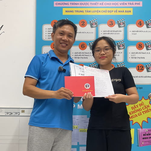 Góc Học Viên Luyện Chữ Đẹp