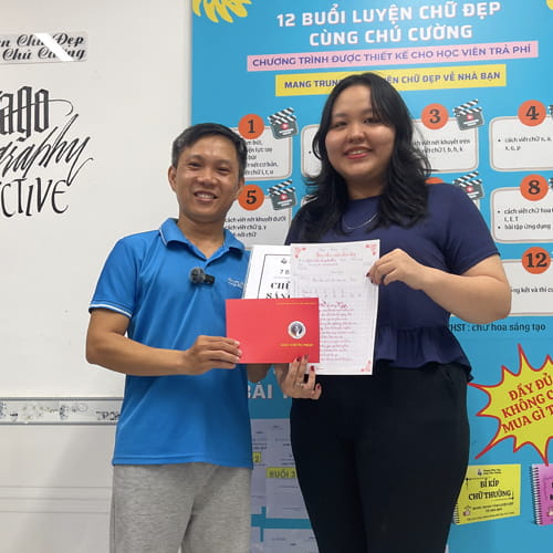 Góc Học Viên Luyện Chữ Đẹp