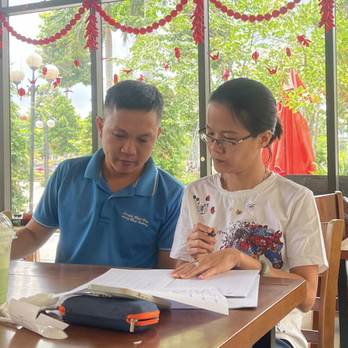 Góc Học Viên Luyện Chữ Đẹp