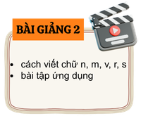 Bài giảng 2 Luyện chữ đẹp Online