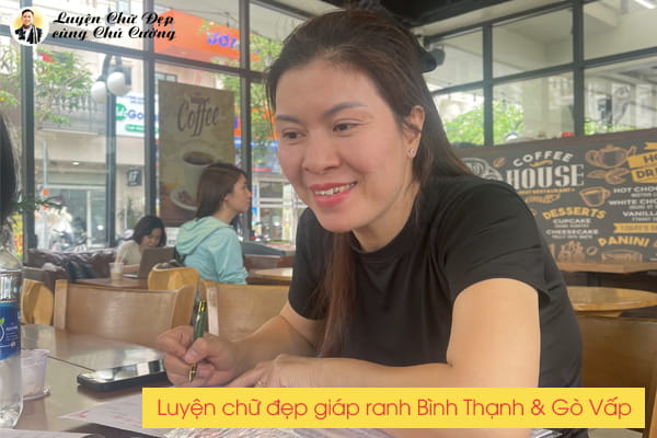 Khóa luyện chữ đẹp cho người lớn và giáo viên tại khu vực giáp ranh Bình Thạnh và Gò Vấp