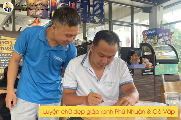 Địa chỉ luyện chữ đẹp khu vực giáp ranh Phú Nhuận và Gò Vấp thuận tiện đi lại